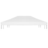 Vidaxl Pries Dach 270 g m² 4x3 m Weiß