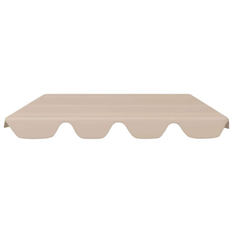 VIDAXL -Ersatzrutsche für Schwungbank 150 130 x 105 70 cm Beige