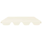 VIDAXL -Ersatzrutsche für Schwungbank 150 130 x 105 70 cm Creme Farbe