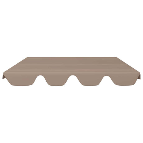 VIDAXL -Ersatzrutsche für Schwungbank 150 130 x 105 70 cm Taupe