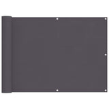 VIDAXL -Balkon -Bildschirm 75x300 cm Oxford Stoffanthrazit