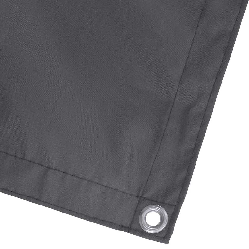 VIDAXL -Balkon -Bildschirm 120x600 cm Oxford Stoffanthrazit