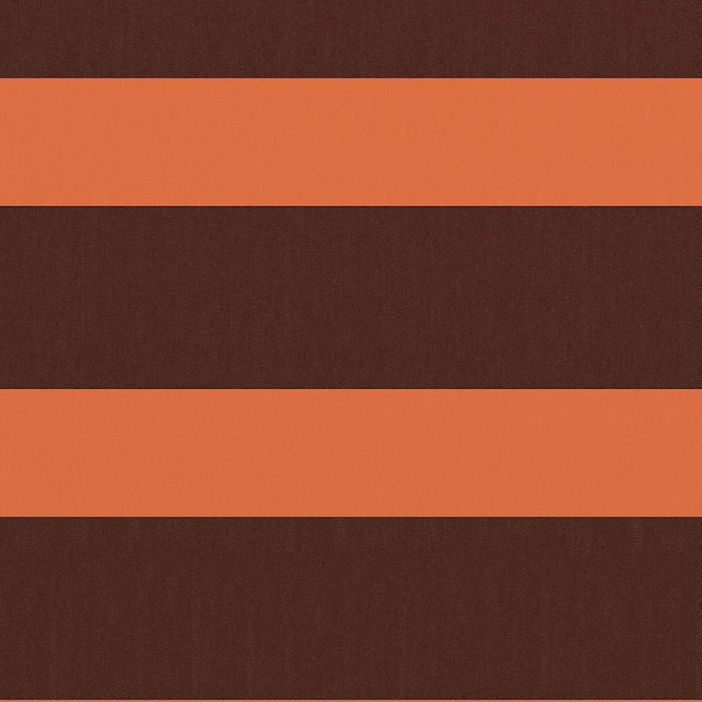 Vidaxl Balkon Bildschirm 75x300 cm Oxford Fabric Orange und Braun
