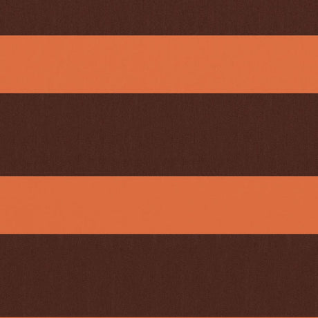 Vidaxl Balkon Bildschirm 120 x 400 cm Oxford Fabric Orange und Braun