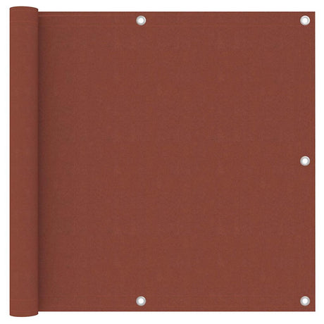 Vidaxl Balkon Bildschirm 90x300 cm Oxford Fabric Terrakotta
