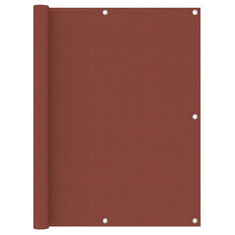 Vidaxl Balkon Bildschirm 120x400 cm Oxford Fabric Terrakotta
