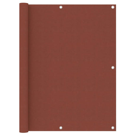 Vidaxl Balkon Bildschirm 120x500 cm Oxford Fabric Terrakotta