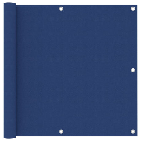 Vidaxl Balkon Bildschirm 90x300 cm Oxford Stoff blau