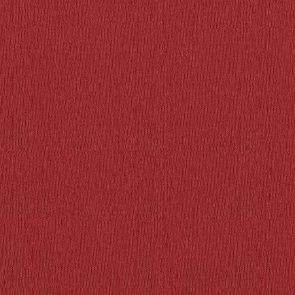 Vidaxl Balkon Bildschirm 120x300 cm Oxford Stoff rot