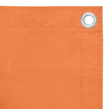 Vidaxl Balkon Bildschirm 75x300 cm Oxford Fabric Orange