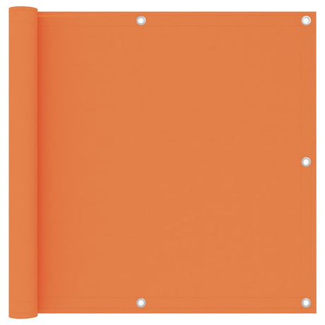 Vidaxl Balkon Bildschirm 90x400 cm Oxford Fabric Orange
