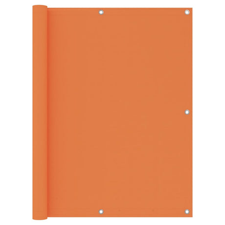 Vidaxl Balkon Bildschirm 120x600 cm Oxford Fabric Orange