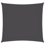 Vidaxl Sunchade Square 3x3 M Oxford Stoff Anthrazit -gelenkt
