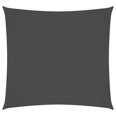 Vidaxl Sunchade Square 4x4 M Oxford Stoffanthrazit -geläutet