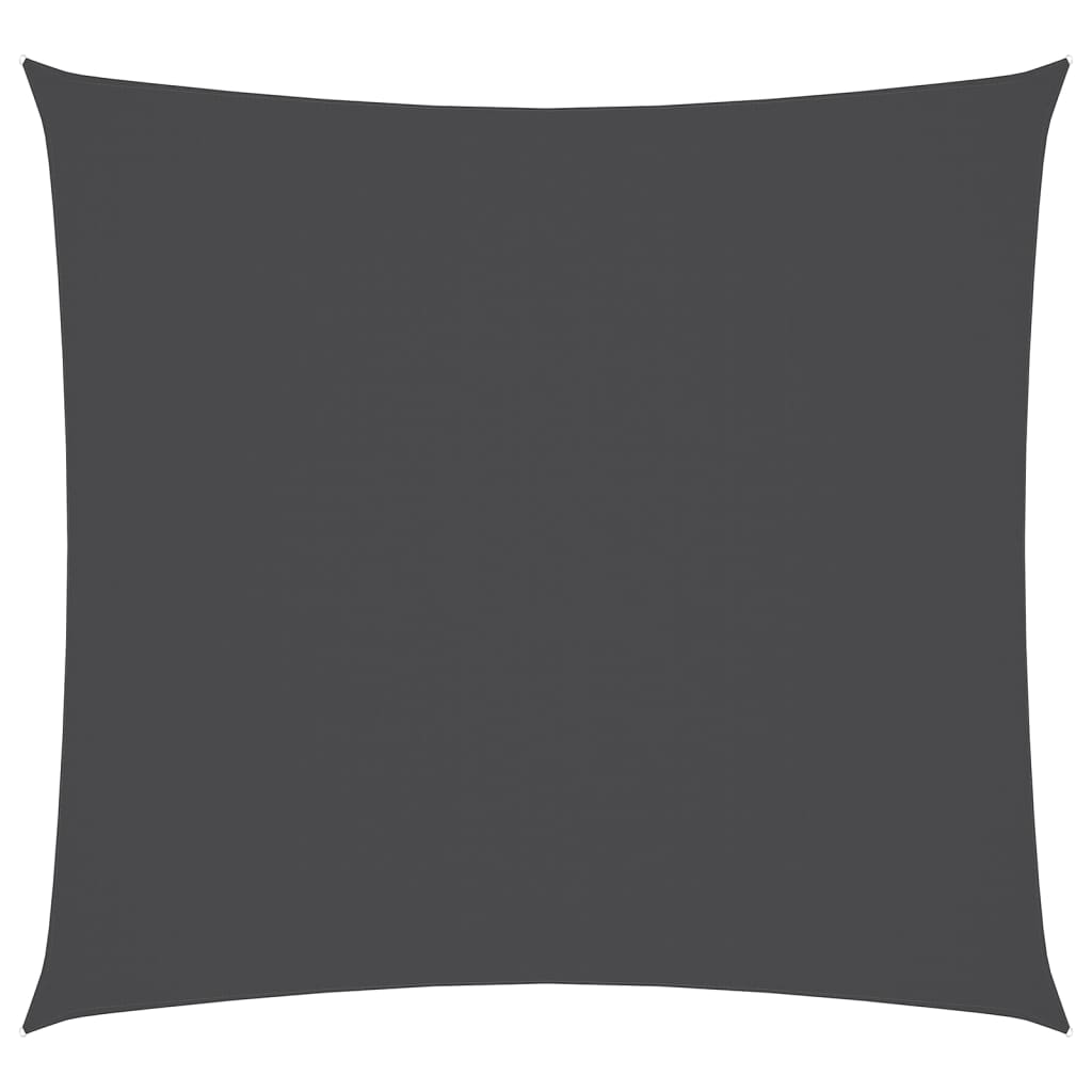 Vidaxl zonnescherm vierkant 6x6 m oxford stof antracietkleurig