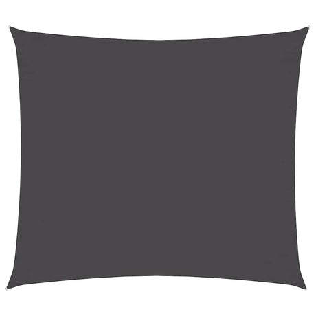 VIDAXL Sunshade Rechteck 2x2,5 M Oxford Stoffanthrazit -gelöscht
