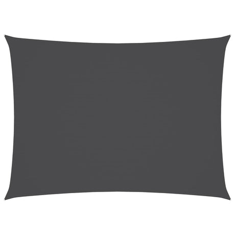 VIDAXL Sunshade Rechteck 3x4,5 M Oxford Stoffanthrazit -gelenkt