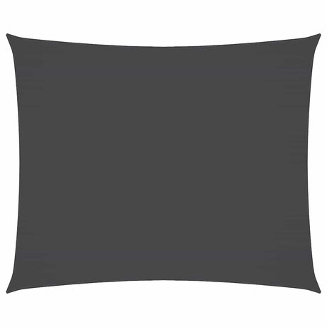 VIDAXL Sunshade Rechteck 3,5 x 4,5 M Oxford Stoffanthrazit -geläutet