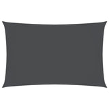 VIDAXL Sunshade Rechteck 3,5 x 5 M. Oxford -Stoff -Anthrazit -geläutet