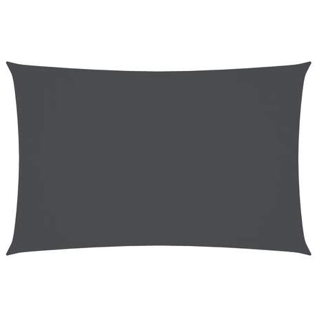 VIDAXL Sunshade Rechteck 3,5 x 5 M. Oxford -Stoff -Anthrazit -geläutet
