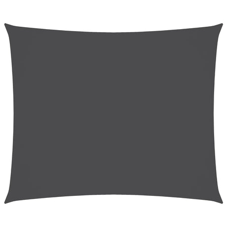 VIDAXL Sunshade Rechteckige 4x5 M Oxford -Stoffanthrazit -geläutet