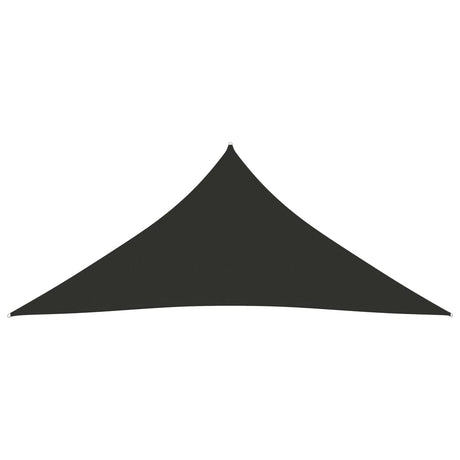 Vidaxl Sunshade Triangular 4x5x5 M Oxford Stoffanthrazit -gelöscht