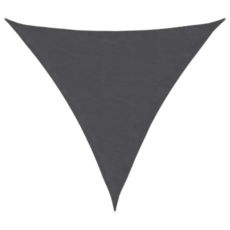 Vidaxl Sunshade Triangular 6x6x6 M Oxford Stoffanthrazit -gelöscht