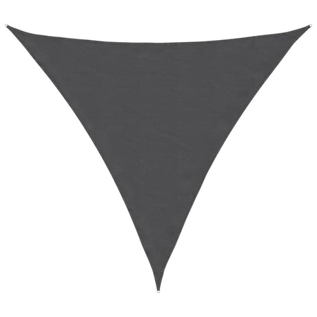 Vidaxl Sunshade Triangular 6x6x6 M Oxford Stoffanthrazit -gelöscht
