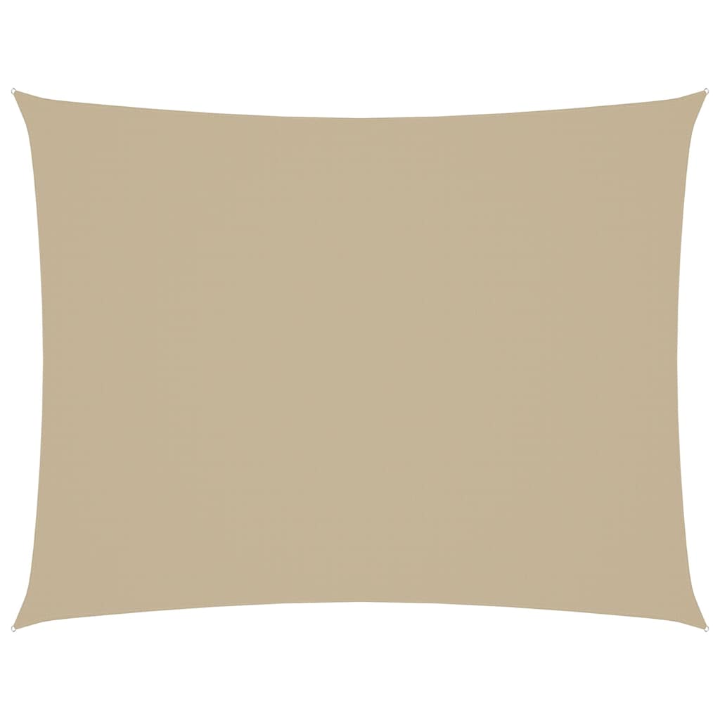 VIDAXL Sunshade Rechteck 2x3,5 M Oxford Stoff Beige