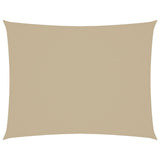 VIDAXL Sunshade Rechteck 2x3,5 M Oxford Stoff Beige