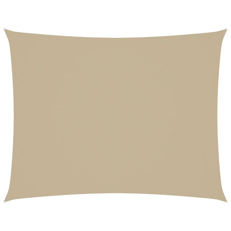 VIDAXL Sunshade Rechteck 2x3,5 M Oxford Stoff Beige