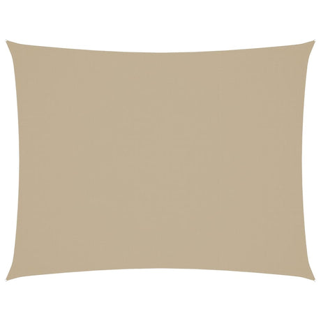 VIDAXL Sunshade Rechteck 3x6 M Oxford Stoff Beige