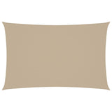 VIDAXL SUNSHAD RECHTANGULUR 4x7 M Oxford Stoff Beige