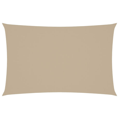 VIDAXL SUNSHAD RECHTANGULUR 4x7 M Oxford Stoff Beige