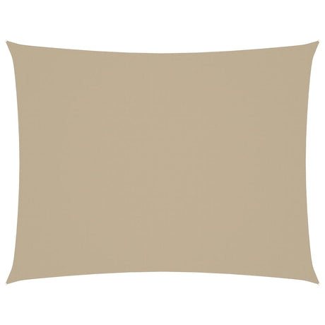 Vidaxx rechteckiger Sonnenschirm 5x7 m Oxford-Stoff beige