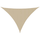 Vidaxl Sunchade Triangular 3x4x5 M Oxford Stoff Beige
