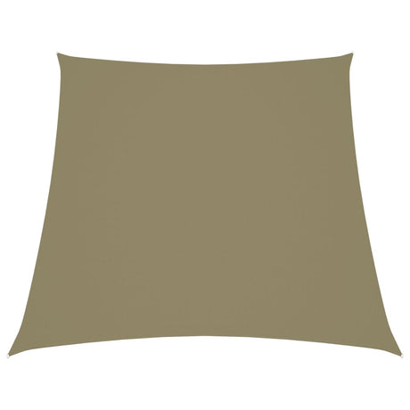 Vidaxl Zonnezeil Trapez 2 4x3 M Oxford Stoff Beige