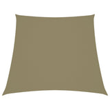 Vidaxl Sonnenschatten Trapez 3 4x3 M Oxford Stoff Beige
