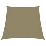 Vidaxl Zonnezeil Trapez 3 5x4 M Oxford Stoff Beige