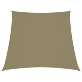 Vidaxl Sonnenschirm Trapez 4 5x4 M Oxford Stoff Beige