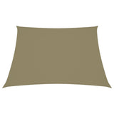 Vidaxl Sonnenschirm Trapez 4 5x4 M Oxford Stoff Beige