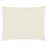 VIDAXL Sunshade Rechteck 3x4 M Oxford Stoffcreme -Colored