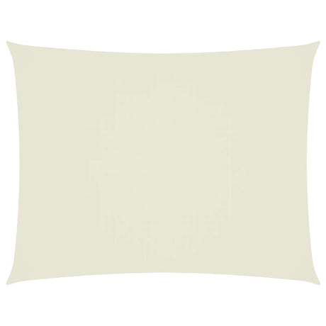 Vidaxl Sonnenschutz Rechteck 5x6 M Oxford Stoff Crème gefärbt