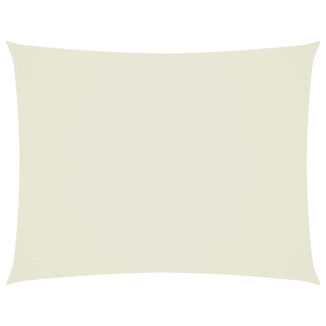 Vidaxl Sonnenschutz Rechteck 5x6 M Oxford Stoff Crème gefärbt