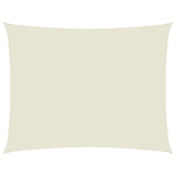VIDAXL Sunshade Rechteck 6x8 M Oxford Stoffcreme -Colored