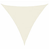 Vidaxl Sunshade Triangular 3x3x3 M Oxford Stoff Crème -Colored