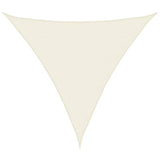 Vidaxl Sunshade Triangular 4x4x4 M Oxford Stoff Crème -Colored