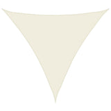 Vidaxl Sunshade Triangular 4x4x4 M Oxford Stoff Crème -Colored