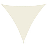 Vidaxl Sunshade Triangular 4,5x4,5x4,5 M Oxford Stoff Crème -Colored