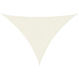 Vidaxl Sunchade Triangular 5x7x7 M Oxford Stoff Crème -Colored